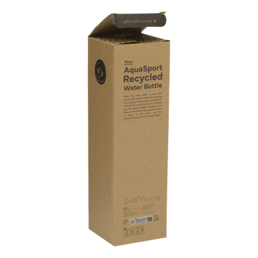 Logotrade promotional gift picture of: AquaSport GRS Recycled Water Bottle 1,000 ml