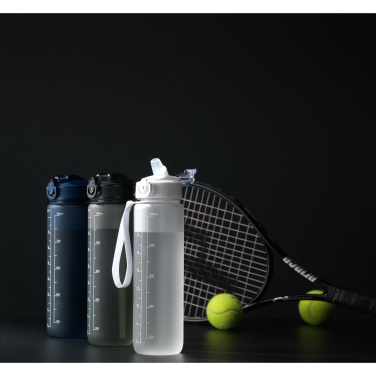 Logo trade promotional item photo of: AquaSport GRS Recycled Water Bottle 1,000 ml