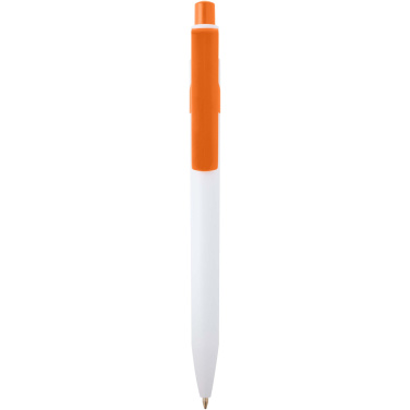 Logotrade promotional merchandise picture of: Unica recycled plastic ballpoint pen (black ink)