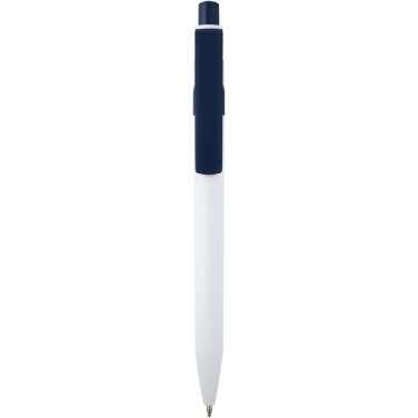Logo trade promotional gifts image of: Unica recycled plastic ballpoint pen (black ink)