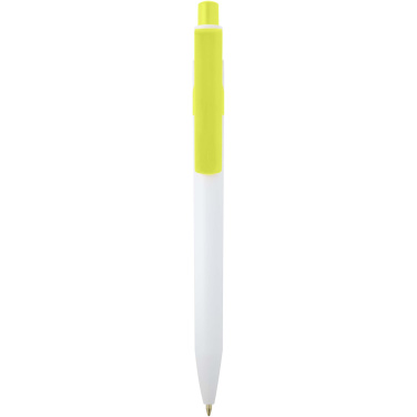 Logotrade promotional gift image of: Unica recycled plastic ballpoint pen (black ink)