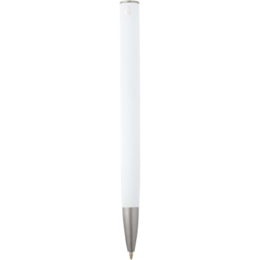 Logotrade promotional gift image of: Ziggur aluminium ballpoint pen (blue ink)