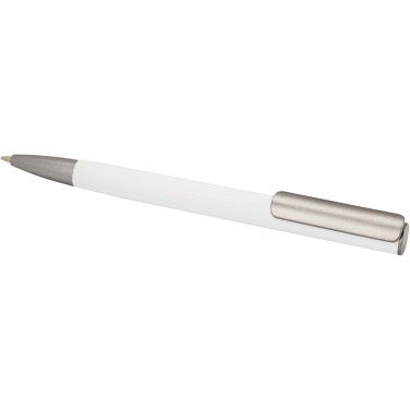 Logotrade promotional products photo of: Ziggur aluminium ballpoint pen (blue ink)