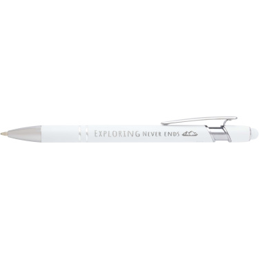 Logotrade promotional giveaway picture of: Kish ballpoint pen with silver finish (blue ink)