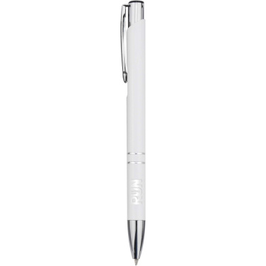 Logotrade promotional product image of: Moneta recycled aluminium ballpoint pen (blue ink)