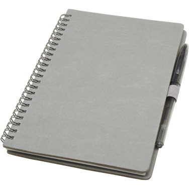 Logotrade corporate gifts photo of: Slate reusable soft cover notebook and pen set (black ink)