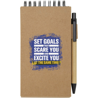 Logotrade promotional merchandise photo of: Flipper sticky notepad with ballpoint pen (black ink)