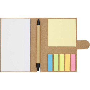 Logotrade corporate gifts photo of: Swift sticky notes booklet with ballpoint pen (black ink)