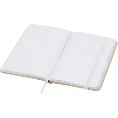 Logotrade promotional giveaways photo of: Reed A6 recycled hard cover notebook with plain pages