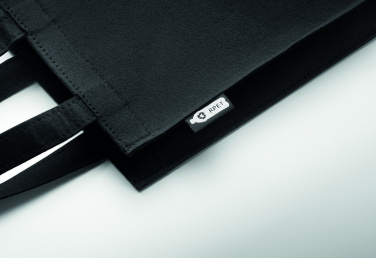 Logo trade business gifts image of: Small RPET felt gift bag