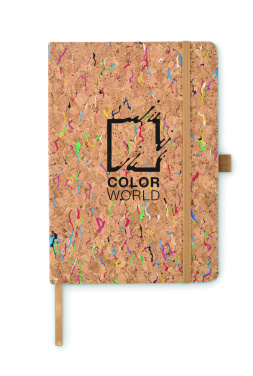 Logotrade advertising product picture of: A5 cork coloured notebook