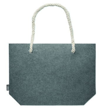 Logotrade business gift image of: RPET felt beach bag