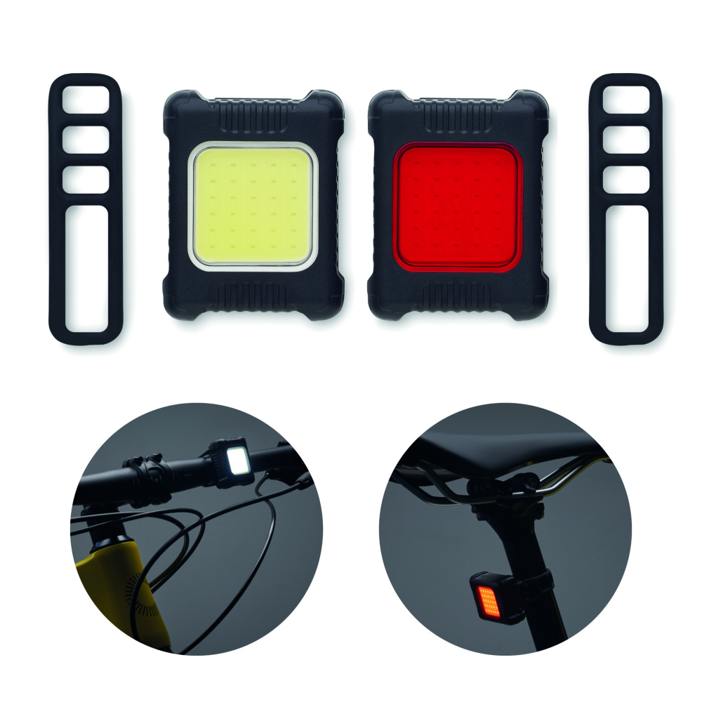 Logotrade corporate gifts photo of: Rechargeable bike light set