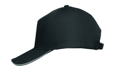 Logo trade promotional item photo of: 5 panel LED cotton cap 220gr/m²