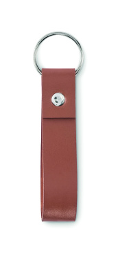 Logo trade advertising products picture of: PU loop key ring