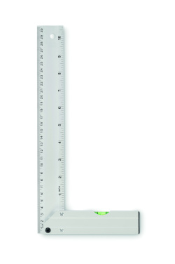 Logotrade advertising products photo of: Aluminium level ruler 30 cm