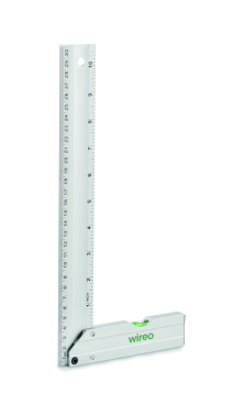 Logo trade promotional products picture of: Aluminium level ruler 30 cm