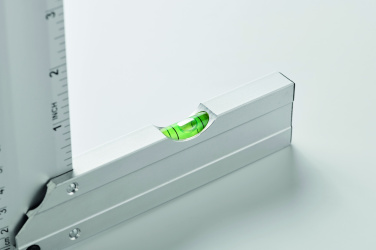 Logo trade promotional giveaway photo of: Aluminium level ruler 30 cm