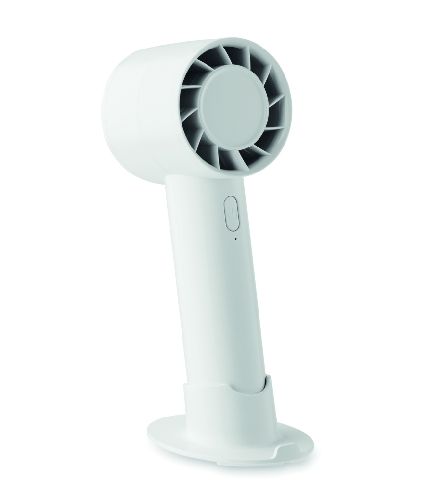 Logo trade promotional giveaways picture of: Small portable fan 2000 mAh