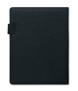 Logo trade promotional gift photo of: A4 folder and wireless charger