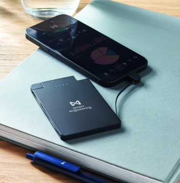 Logo trade corporate gifts picture of: Magnetic power bank 2500 mAh