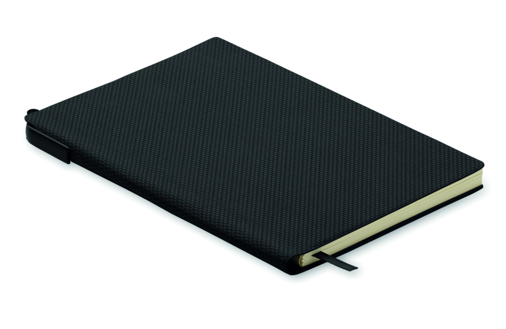 Logo trade advertising products image of: A5 PU notebook with pen