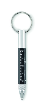 Logotrade promotional item picture of: Key ring with twist action pen