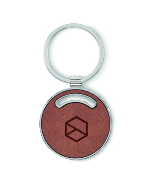 Logotrade corporate gift image of: Round shape key ring