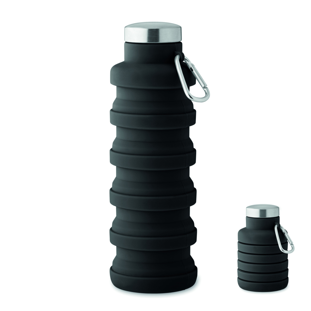 Logo trade promotional giveaways image of: Collapsible bottle 500ml