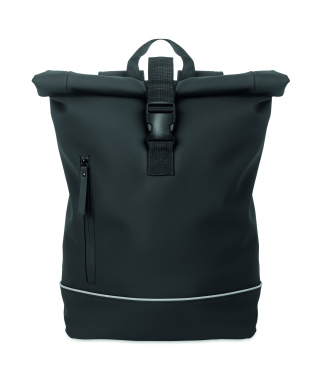Logotrade corporate gift picture of: Laptop 15" roll top PU backpack