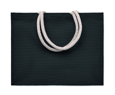 Logo trade promotional gifts picture of: Jute bag with cotton handle