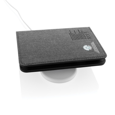 Logo trade promotional giveaway photo of: Trackmate RCS rpolyester passport holder worldwide locating