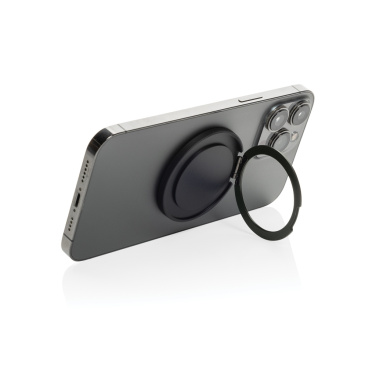 Logo trade corporate gifts image of: Terra Magnetic RCS rplastic magnetic phone holder with ring