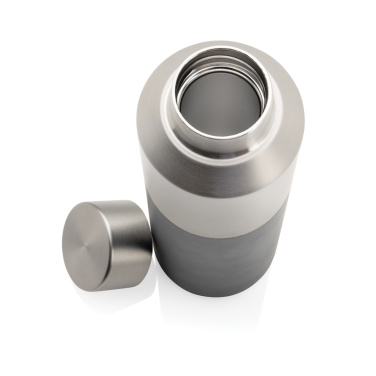 Logotrade promotional product image of: Fluid RCS certified recycled steel water bottle 600ml