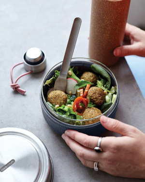Logo trade advertising product photo of: Black+Blum Glass Lunch Bowl 750ml