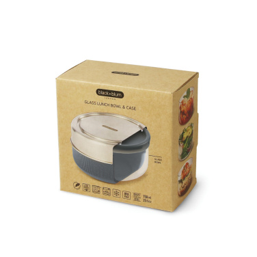 Logotrade promotional item image of: Black+Blum Glass Lunch Bowl 750ml