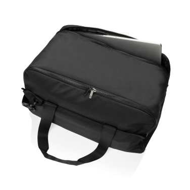 Logo trade business gift photo of: Swiss Peak Aware™ RPET 15.6 inch laptop weekend bag