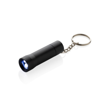 Logo trade advertising products image of: Flash RCS recycled aluminium keychain torch