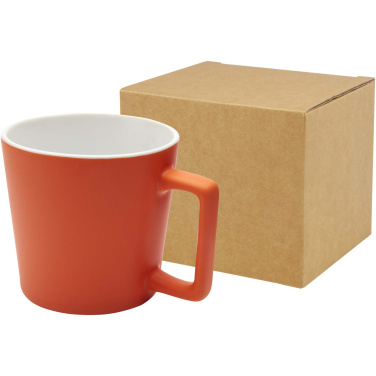 Logo trade promotional giveaways image of: Cali 370 ml ceramic mug with matt finish