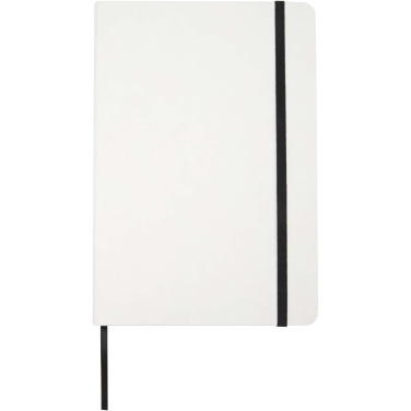 Logo trade corporate gifts picture of: Holm A5 stone paper hard cover notebook with lined pages