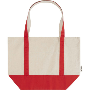 Logo trade business gifts image of: Sam 320 g/m² GRS recycled cotton tote bag