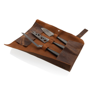 Logotrade promotional product image of: BOSKA Cheese Knife Set Monaco+ Black