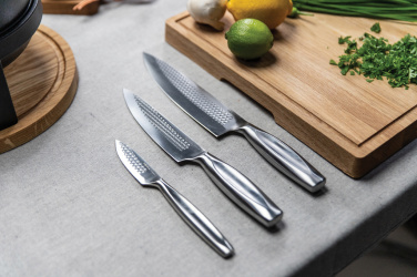 Logo trade promotional merchandise picture of: BOSKA Kitchen Knives Monaco+, set of 3