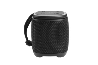 Logo trade promotional product photo of: Bluetooth speaker HERMON Schwarzwolf