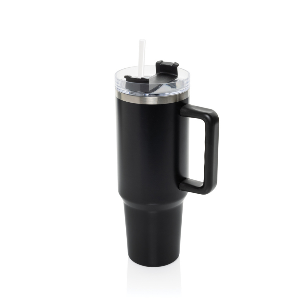 Logotrade business gifts photo of: Stadley RCS recycled steel tumbler 1200ML