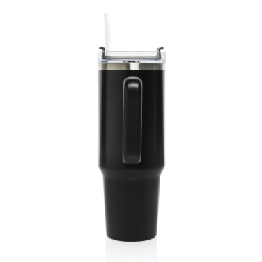 Logotrade promotional giveaway image of: Stadley RCS recycled steel tumbler 1200ML