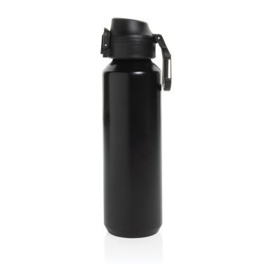 Logo trade promotional products image of: Via RCS Re-steel lockable sport bottle 600ML