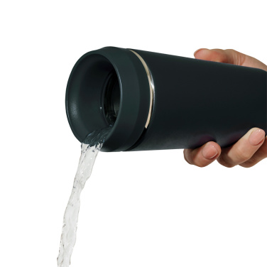 Logotrade promotional gift image of: Topl Recycled Steel To Go Tumbler Patented 360 Lid 354ml