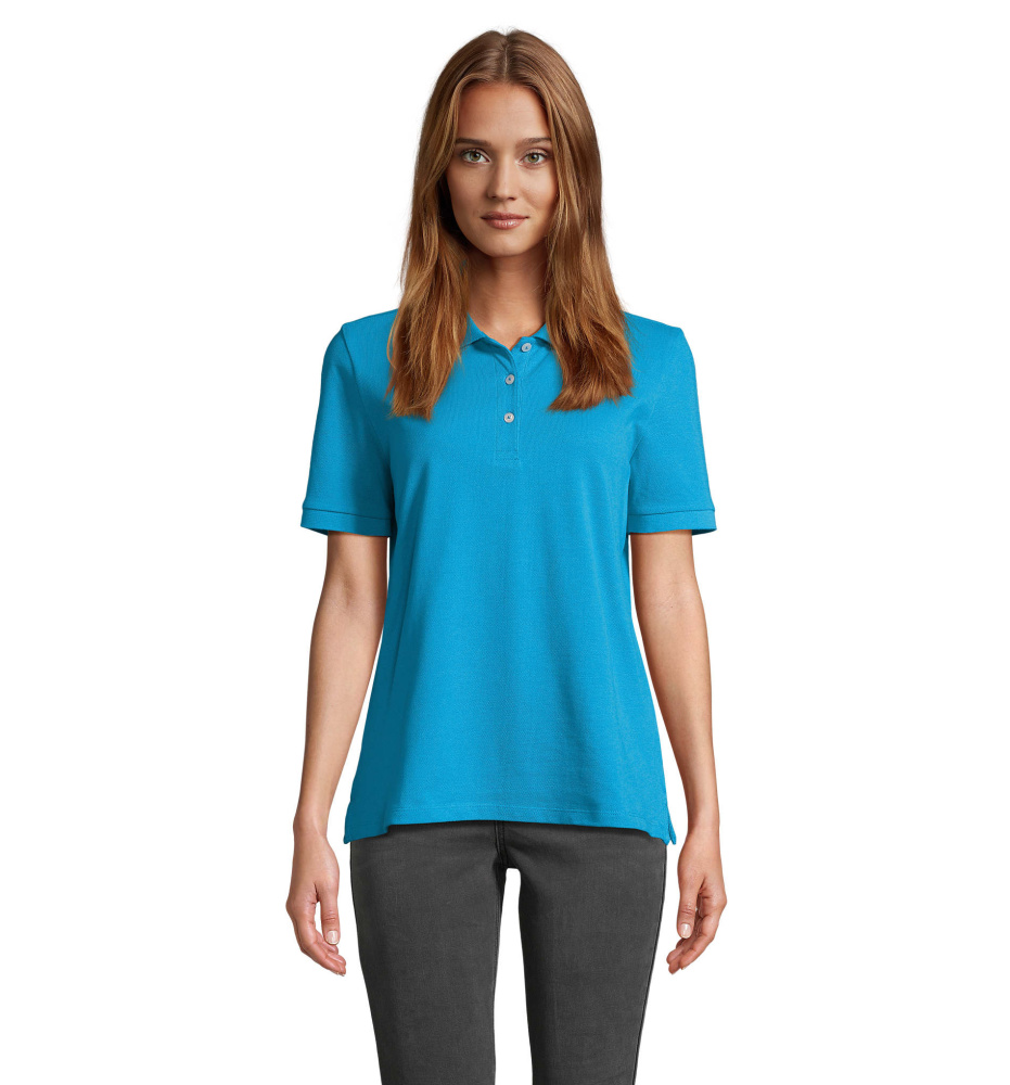 Logo trade promotional giveaways picture of: PACIFIC WOMEN POLO