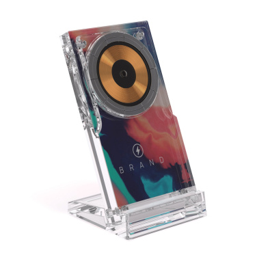 Logotrade promotional item picture of: Magcharge 15W magnetic wireless charging stand
